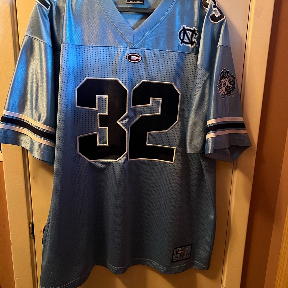 Carolina Colosseum Light Blue Sports Jersey with Number 32